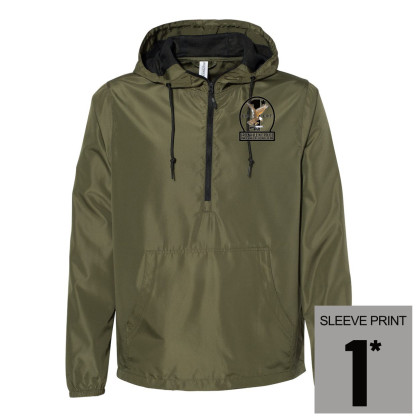 GPD ERT | Lightweight Quarter-Zip Windbreaker Pullover Jacket