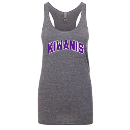 Kiwanis Ladies Racerback Tank Top | USA Made Tee