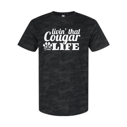 GR Whitfield | Cougar Life | Cotton Tee | Multiple Colors & Design Option