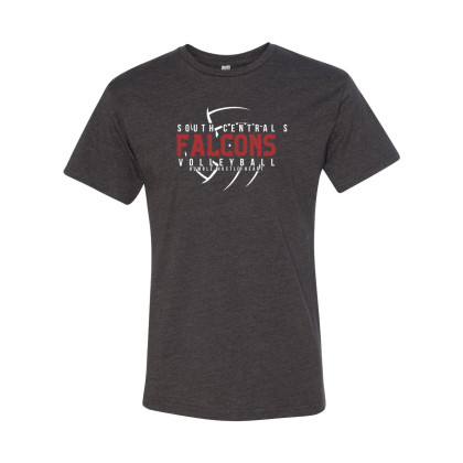 South Central Volleyball | Ball Logo | Cotton Tee