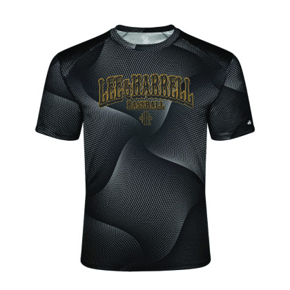 L&H Baseball | Word Arch Logo | Warp Tee