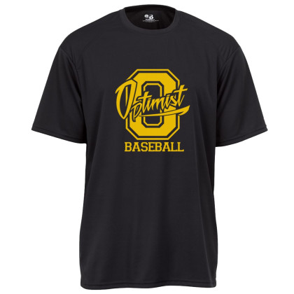 Optimist Basic Performance Tee | Black