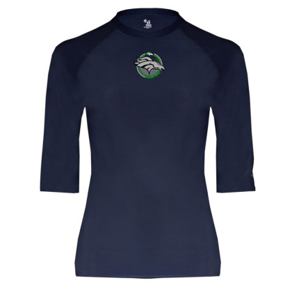 Hope Football Hyperform Half Sleeve Compression Shirt | Center Chest Logo