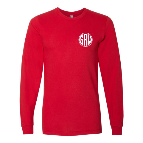 GR Whitfield | Monogram || Long-Sleeve Tee | Multiple Colors
