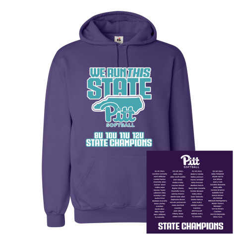 We Run This State | PCGSL 2025 North Carolina Champions | Performance Hoodie