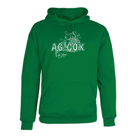 AG Cox Middle | Performance Fleece Hoodie | Swirl Design