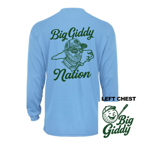 Big Giddy | Long-Sleeve Performance Tee
