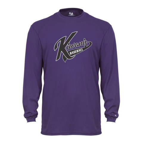 Kiwanis Baseball | Long-Sleeve Performance T-Shirt