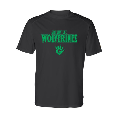 Greenville Wolverines | Performance Tee | Word Logo