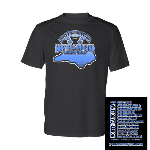 2024 North Carolina Champions | Short-Sleeve Performance Tee | Proceeds Benefit the Team
