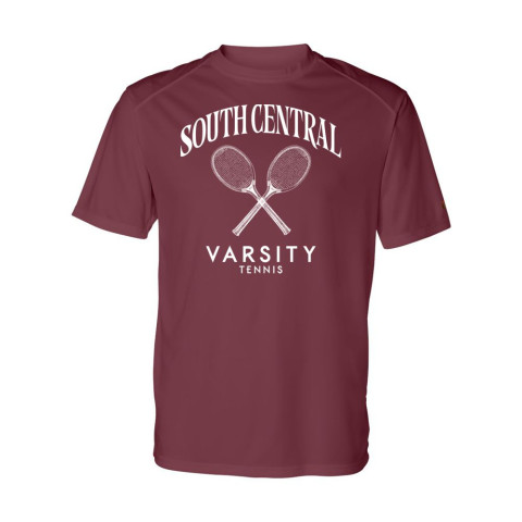 South Central Tennis | Crossed Rackets Logo | Short-Sleeve Performance Tee