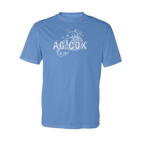 AG Cox Middle | Performance T-Shirt | Swirl Design