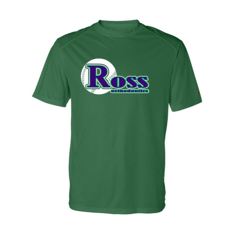 Ross Basic Performance Tee | Full Front Logo