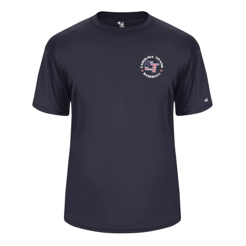 Carolina Titans Baseball | Circle Logo Logo | Performance Tee