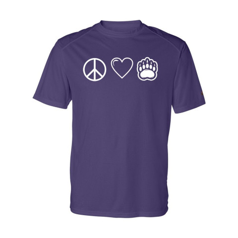 WH Robinson Performance Tee | Peace, Love, & Bears | Multiple Colors
