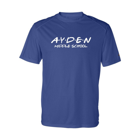 Ayden Middle | Ayden Friends Logo | Performance Tee | Multiple Colors