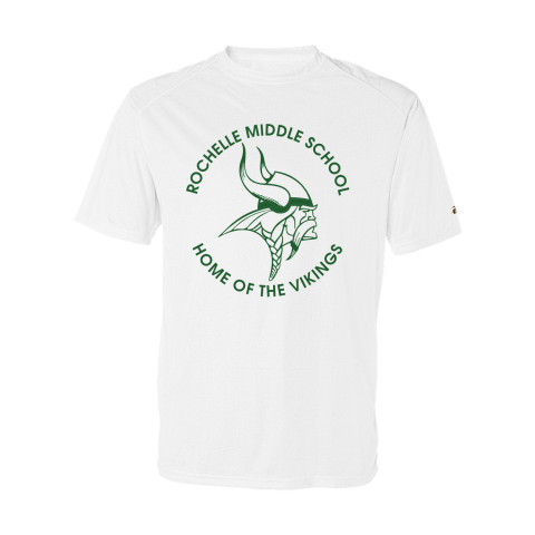 Rochelle Middle | Circle Design | Short-Sleeve Performance Tee