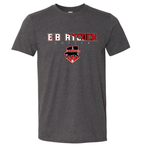 E. B. Aycock Soccer Word Logo Tee | Multiple Colors