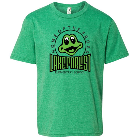 Lakeforest Heathered Tee | Multiple Colors