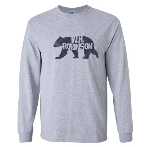 WH Robinson Elementary School Long-Sleeve Tee | Walking Bear