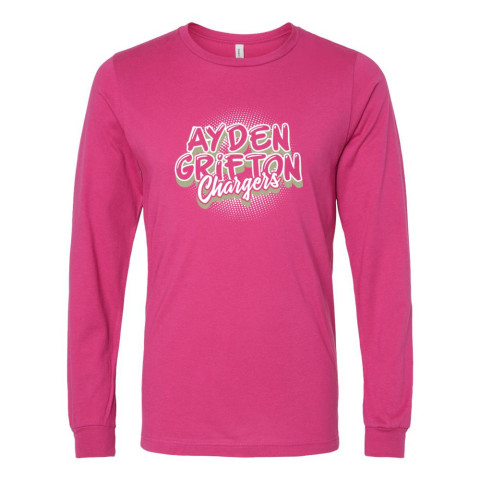 Ayden-Grifton HS | Halftone Design Logo | Long-Sleeve Tee