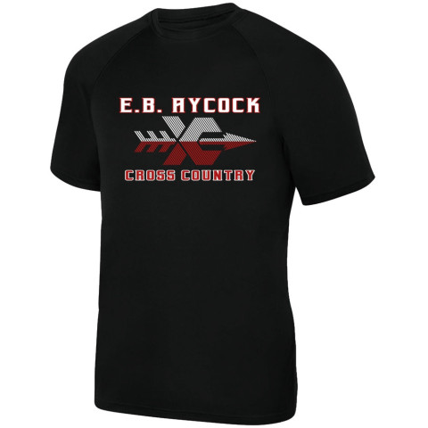 E B Aycock Cross Country Short-Sleeve Performance Tee | XC Logo 