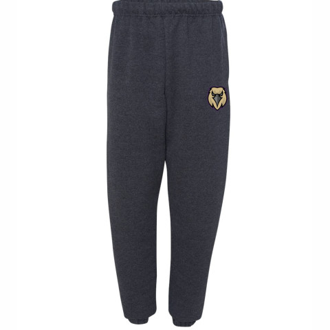 Holly Springs High School | Super Sweats NuBlend® Sweatpants with Pockets | Hawk Head Design