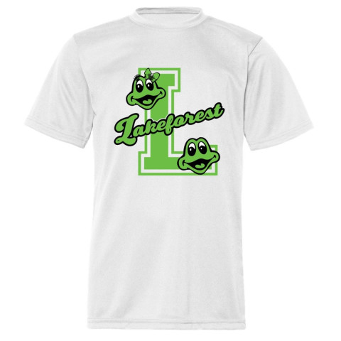 Lakeforest Basic Performance Tee | L Logo | Multiple Colors