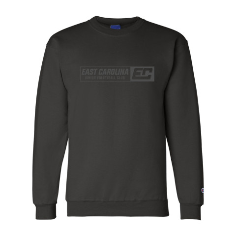 ECJVC | Black Logo | Champion - Powerblend® Crewneck Sweatshirt