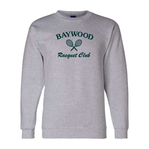 Baywood Racquet Club | Full Front | Champion - Powerblend Crewneck Sweatshirt