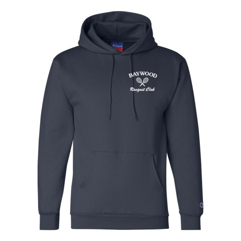 Baywood Racquet Club | Left Chest | Champion - Powerblend Hooded Sweatshirt