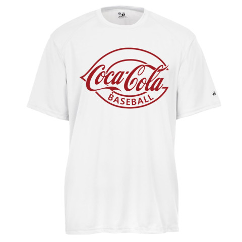 Coca-Cola Basic Performance Tee | White