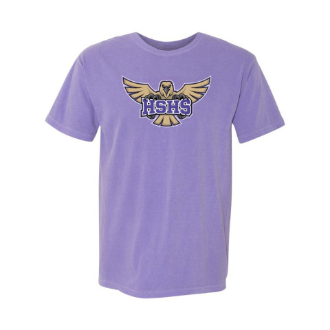 Holly Springs High School | Short-Sleeve Comfort Colors | HSHS Hawk Design