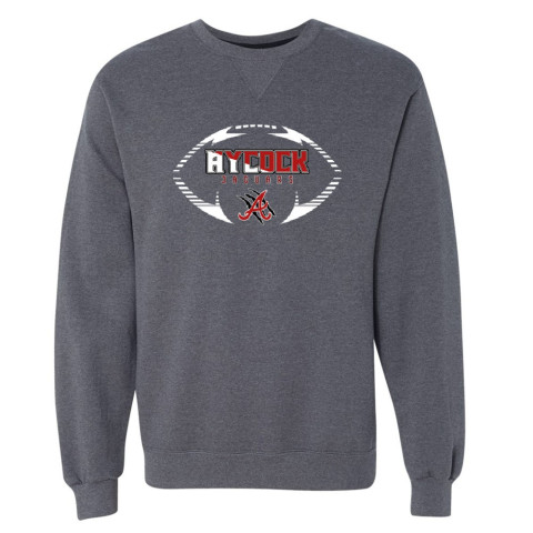 EB Aycock Football Crewneck Sweatshirt | Football Logo