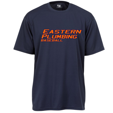 Eastern Plumbing Basic Performance Tee | Eastern Logo
