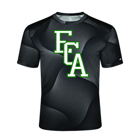 ECA Baseball | Large Slant Logo | Warp Tee