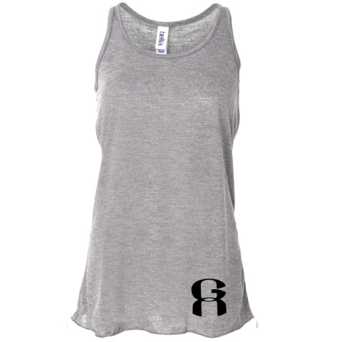 Greenville Athletics Women's Flowy Racerback Tank | Silver or Green