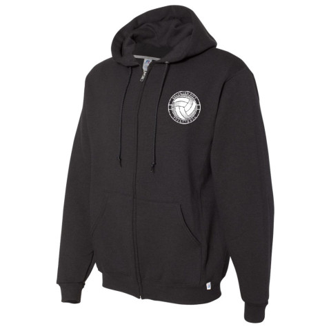 Southern Pitt Volleyball Cotton Full-Zip Sweatshirt