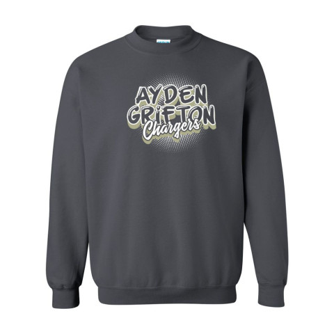 Ayden-Grifton HS | Halftone Design Logo | Crewneck Sweatshirt
