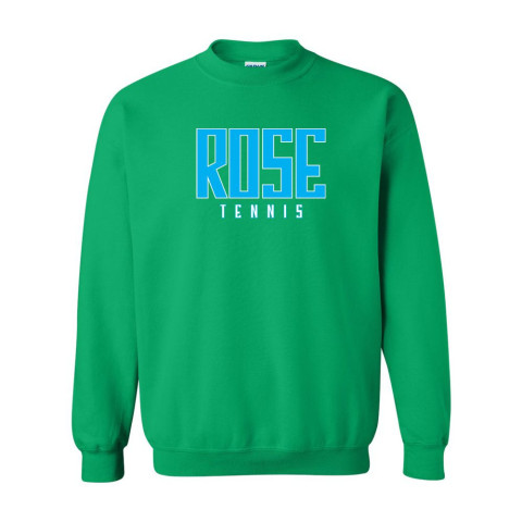 JH Rose Tennis | Word Logo | Cotton Crewneck Sweatshirt