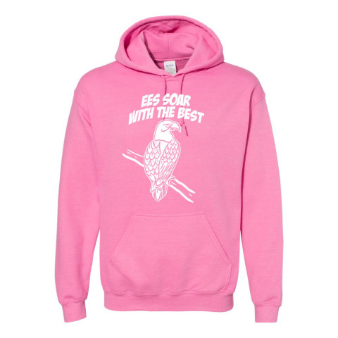 Soar With the Best | Eastern Elementary Cotton Hooded Sweatshirt | Multiple Colors