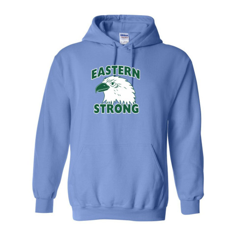 Eastern Strong | Eastern Elementary Cotton Hooded Sweatshirt | Multiple Colors