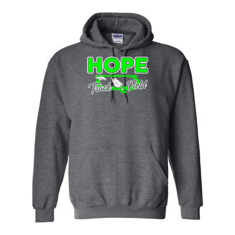 Hope Track & Field Cotton Hooded Sweatshirt | Multiple Colors