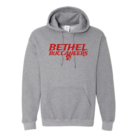 Bethel School | Bethel Trade Winds Logo | Cotton Hooded Sweatshirt | Multiple Colors