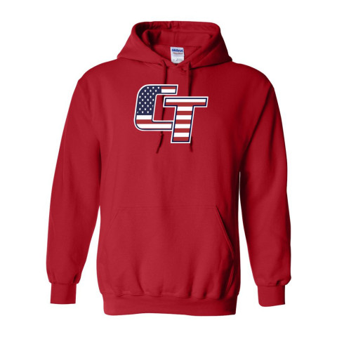 Carolina TItans Baseball | Cotton Hooded Sweatshirt | CT Design