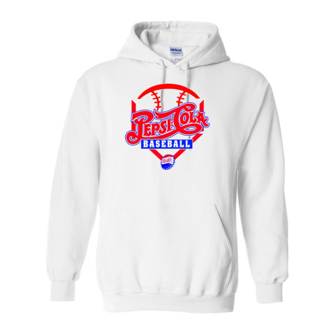 Pepsi Baseball | Cotton Hooded Sweatshirt | Diamond Ball Logo
