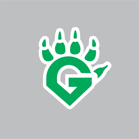 Greenville Wolverines Helmet Decal