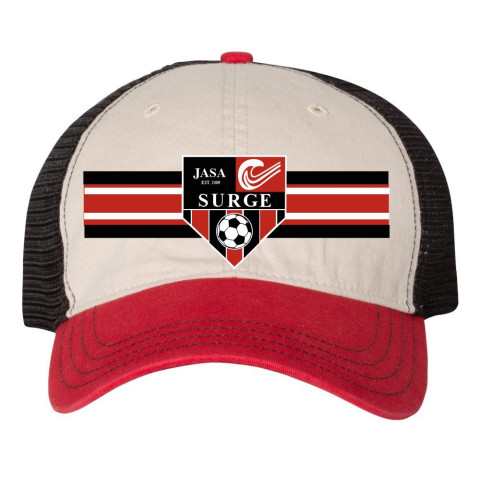JASA Soccer |  Richardson - Garment-Washed Trucker Cap