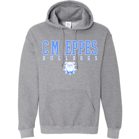 CM Eppes Bulldogs Cotton Hooded Sweatshirt