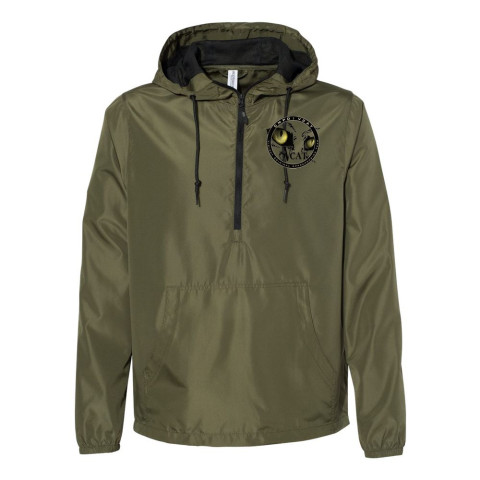 CMPD | V Cat | Lightweight Quarter-Zip Windbreaker Pullover Jacket